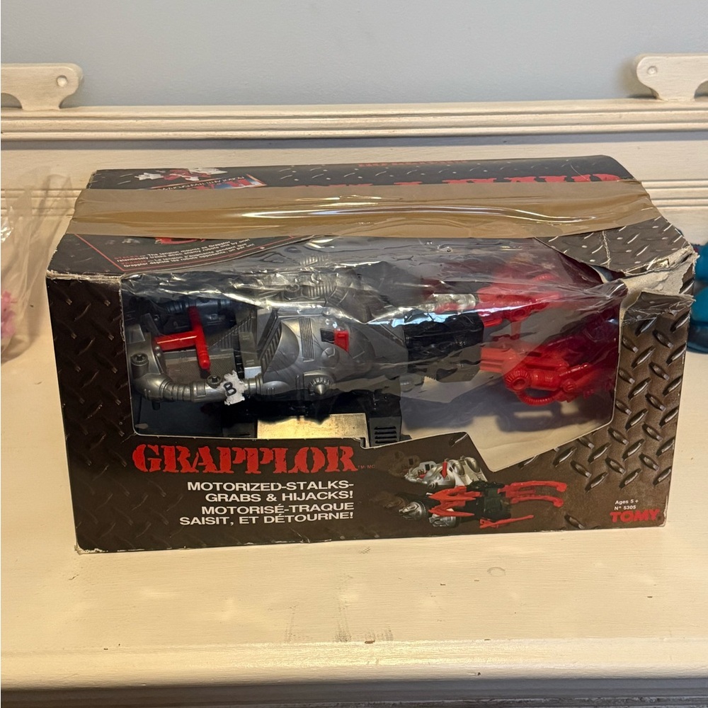 Tomy R.A.T.S. Robot Toy grapplor rough box